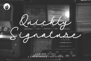 AL Quickly Signature: The Elegant Font for Branding