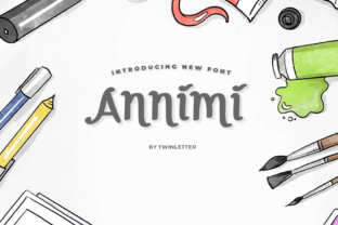 Annimi: A Handwritten Font for Modern Editorial Design