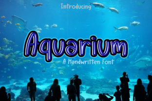 Aquarium: A Handwritten Font for Authentic Branding