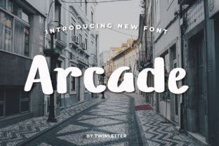 Arcade: A Handwritten Display Font for Editorial Design
