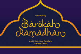 Barokah Ramadhan: A Premium Script Font for Brand Identity