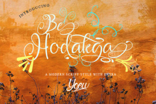 Be Hodakga: A Handwritten Font for Modern Web Design
