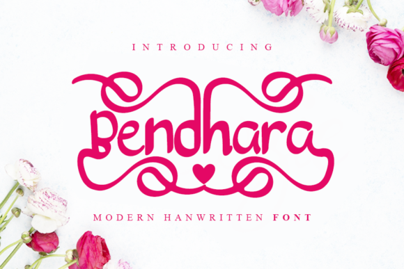Bendhara: A Handwritten Font for Small Business Branding