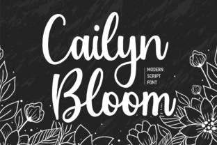 Cailyn Bloom: A Magical Script Font for Elegant Branding