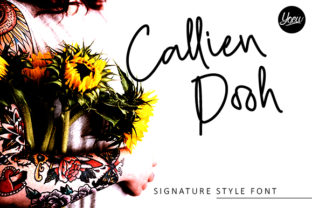 Callien Pooh: A Bouncy Handwritten Font for Web Design
