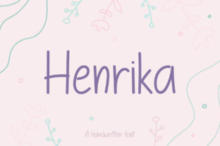 Henrika: A Charming Script Font for Modern Web Design
