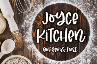 Joyce Kitchen: A Fresh Handwritten Font for Campaigns