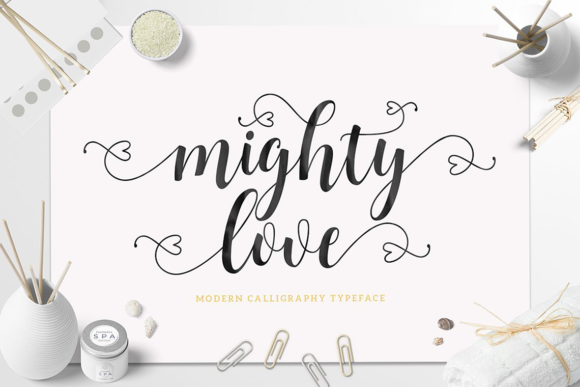 Mighty Love: A Review of This Elegant Handwritten Typeface