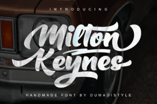 Milton Keynes: A Modern Handwritten Font for Brands