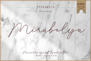 Mirabelya: A Handwritten Font for Your Brand