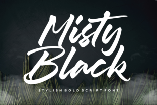 Misty Black: A Handwritten Font for Authentic Campaigns