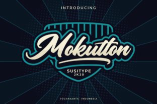 Mokutton: A Bold Handwritten Font for Web Design