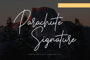 Parachute Signature: The Script Font for Bold Campaigns