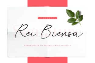 Rei Biensa: The Handwritten Font for Modern Marketing