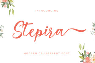 Stepira: A Handwritten Font for Timeless Brand Identity