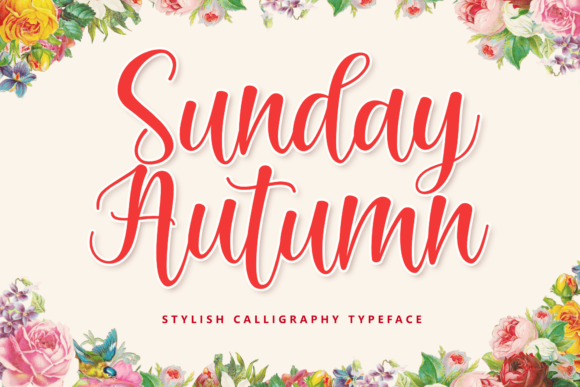 Sunday Autumn: A Handwritten Font for Modern Branding