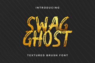 Swag Ghost: A Bold Handwritten Font for Modern Editorial