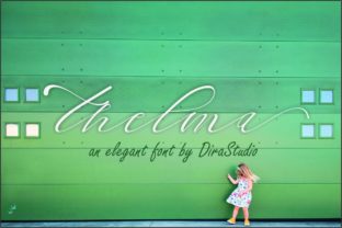 Thelma: A Romantic Handwritten Font for Editorial Design