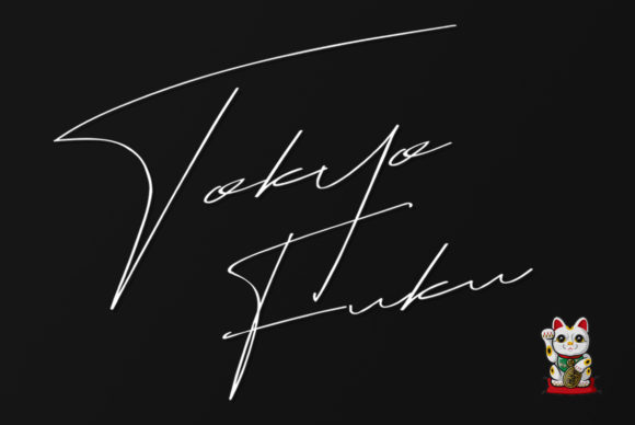 Tokyo Fuku: A Magical Script Font for Elegant Editorial Design